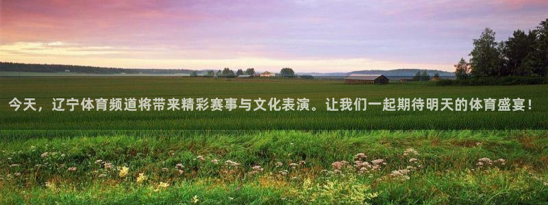 今天，辽宁体育频道将带来精彩赛事与文化表演。让我们一起期待明天的体育盛宴！